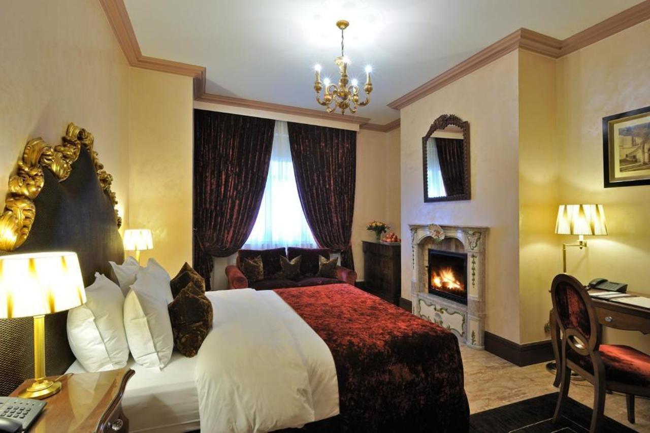 白鹤酒店 日内瓦 外观 照片 A room at the hotel